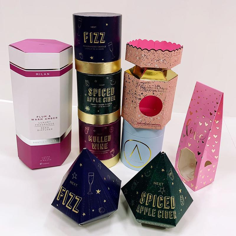 江北化妆品包装盒、异形包装盒、异形礼盒、异形纸盒定制印刷